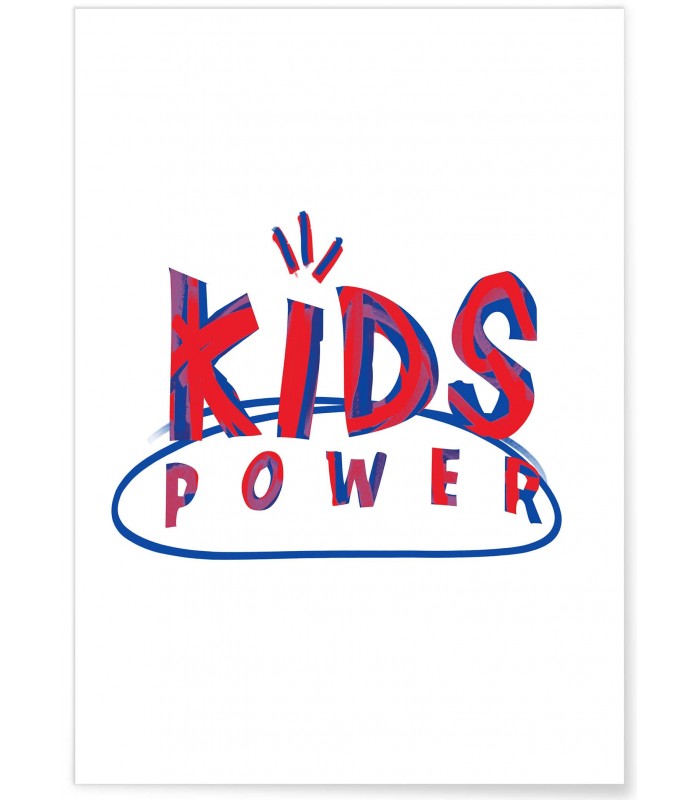 Affiche "Kids Power"