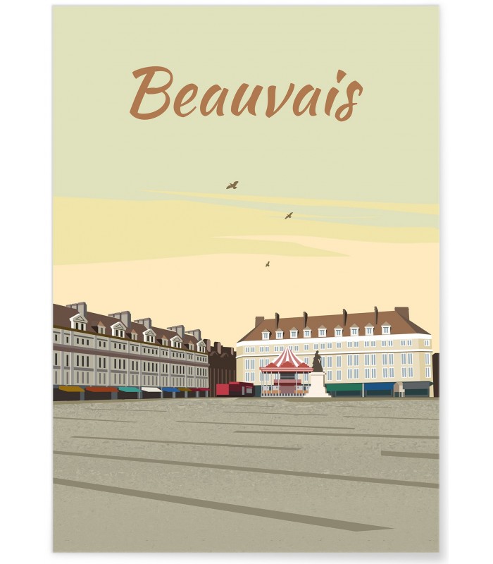 Affiche "Beauvais"