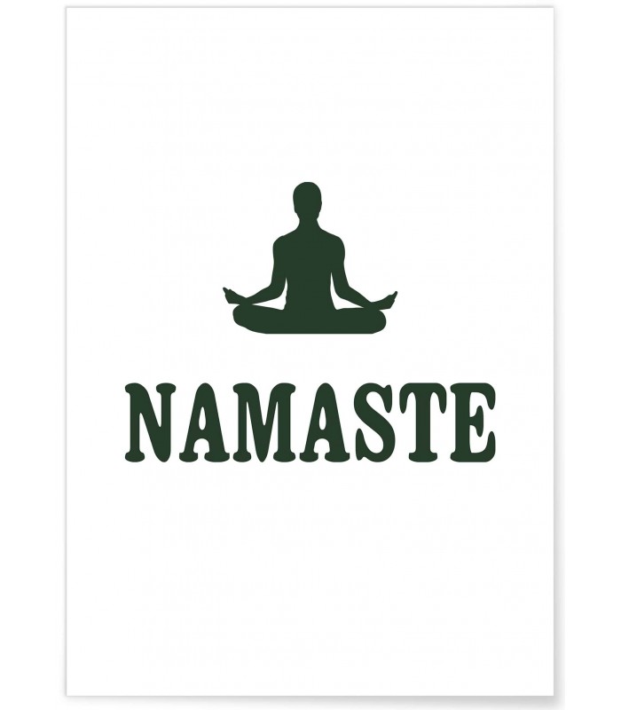 Affiche "Namasté"