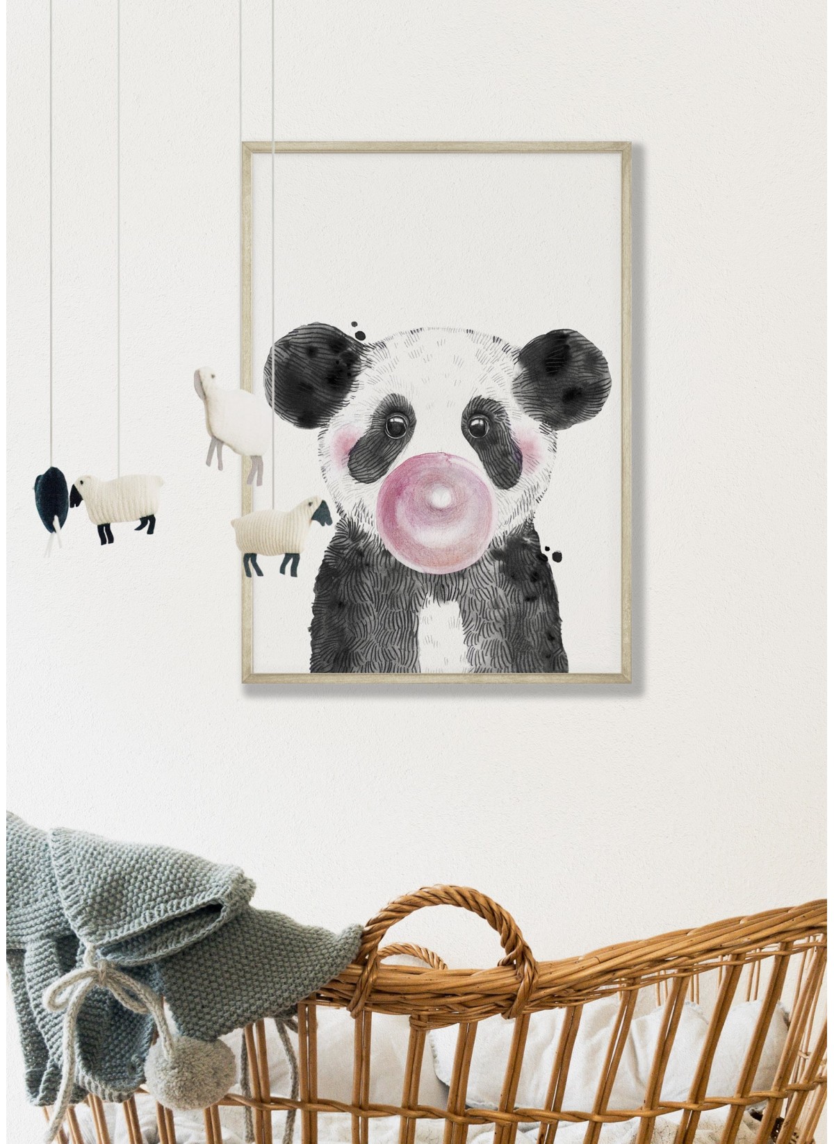 Affiche "Bulle de Panda"