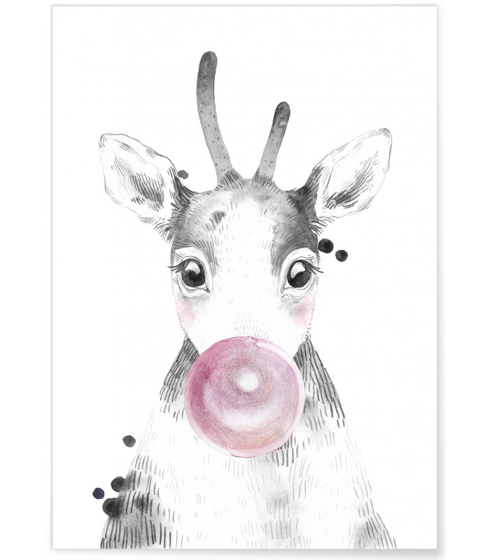 Affiche "Bulle de Cerf"