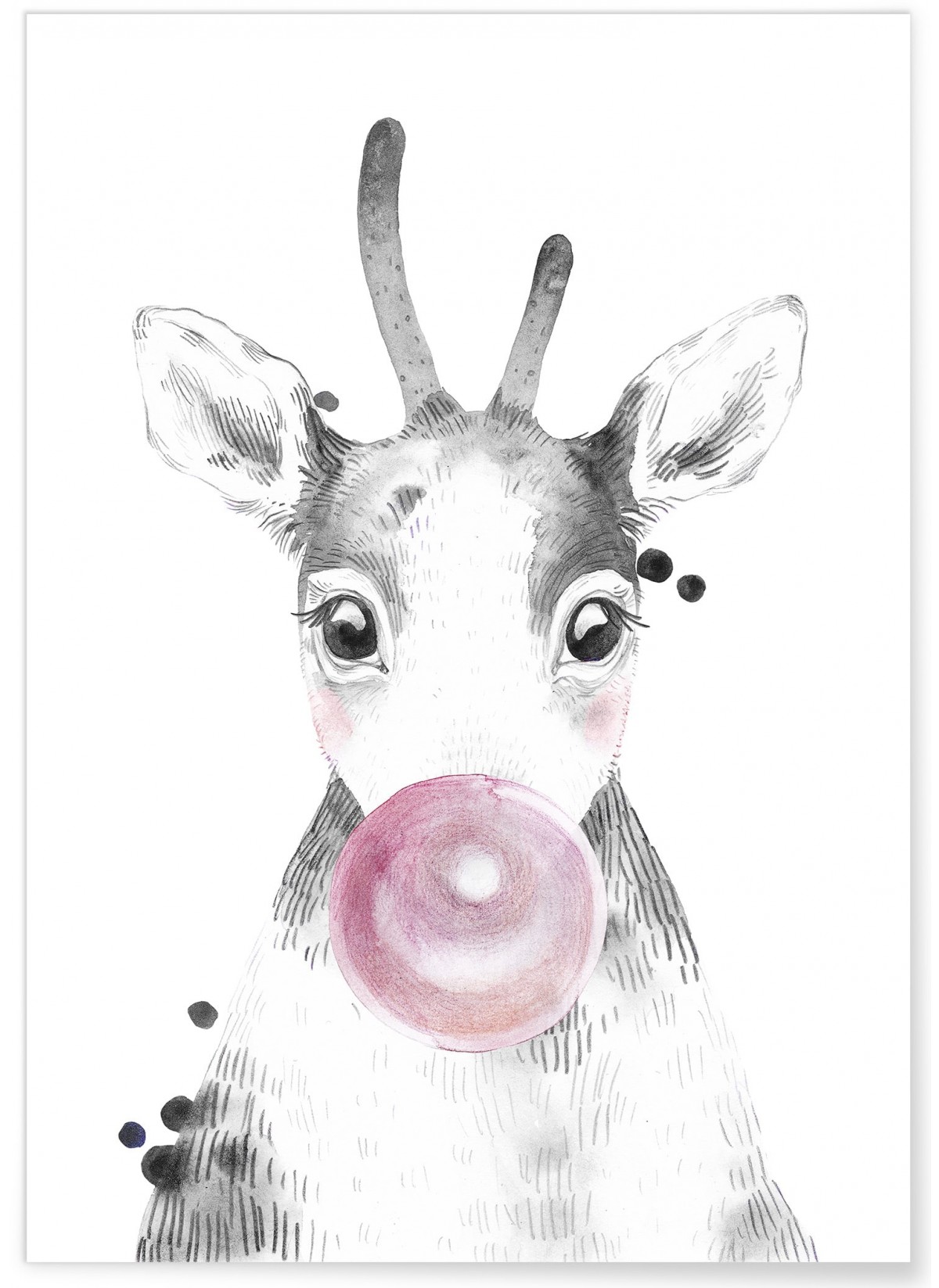 Affiche "Bulle de Cerf"