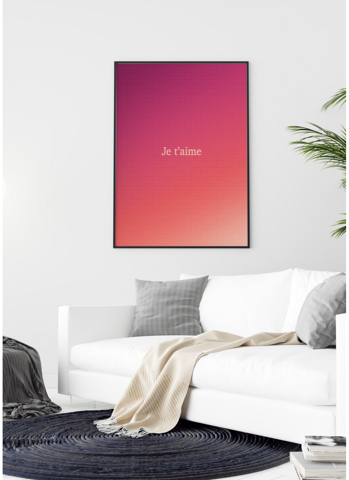 Affiche "Amour puzzle"