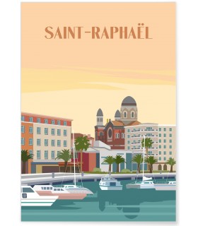 Affiche "Saint-Raphaël"