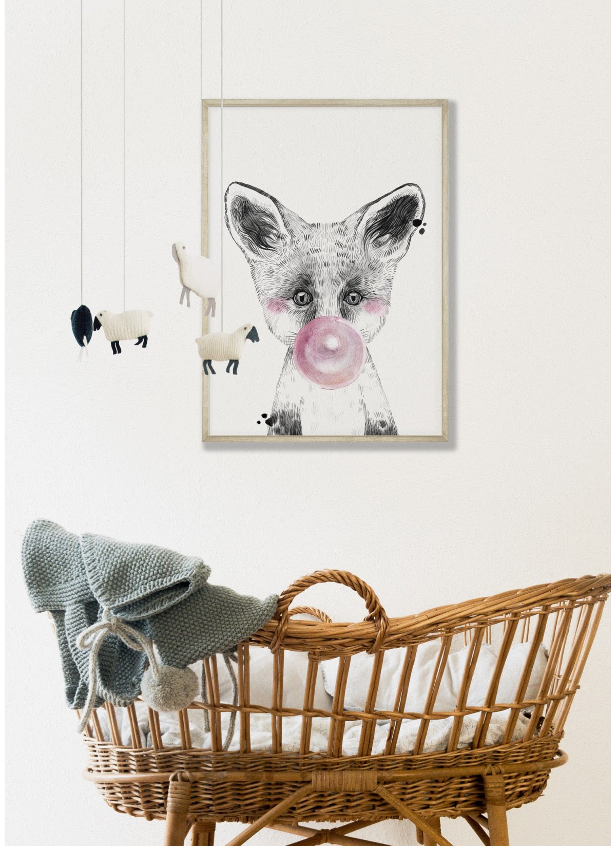 Affiche "Bulle de Renard"