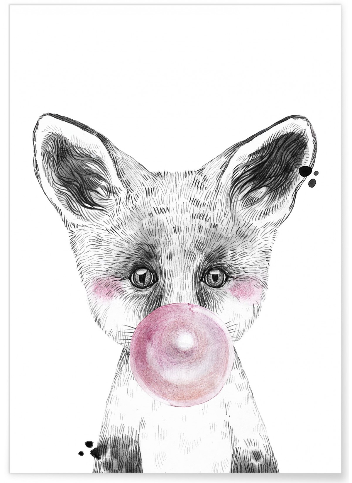 Affiche "Bulle de Renard"