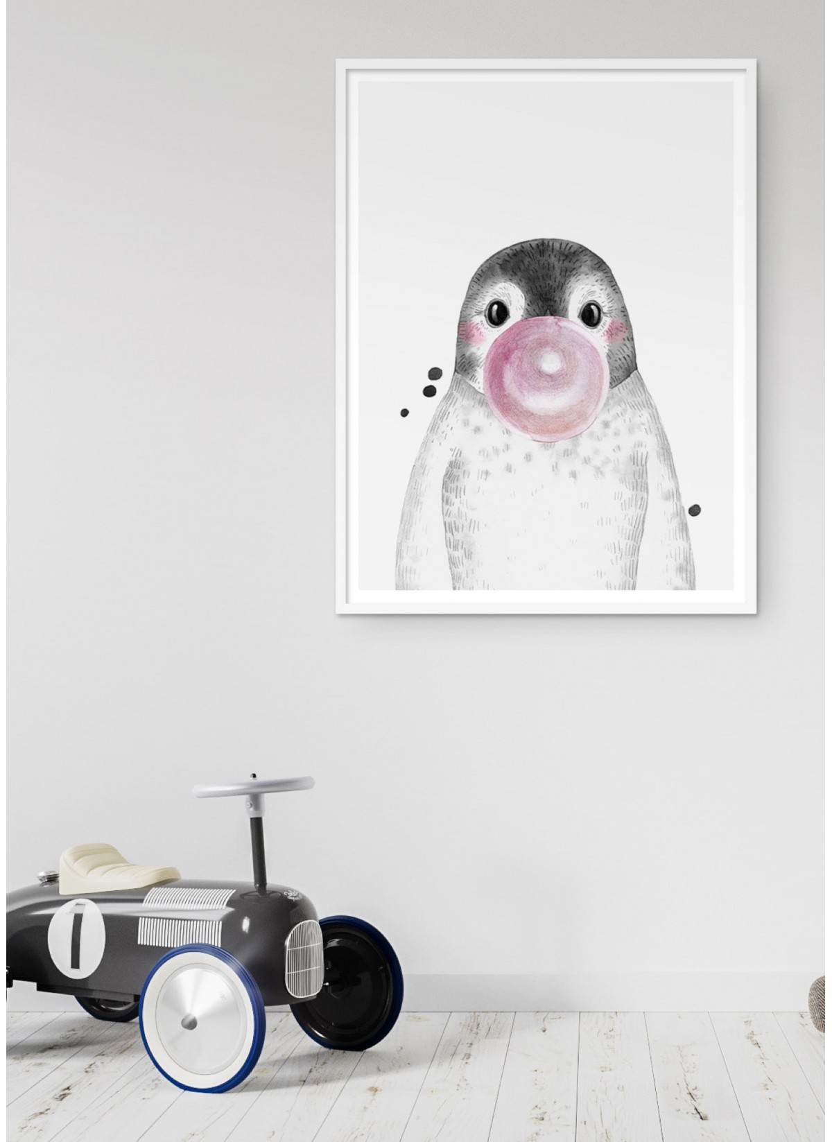 Affiche "Bulle de Pingouin"