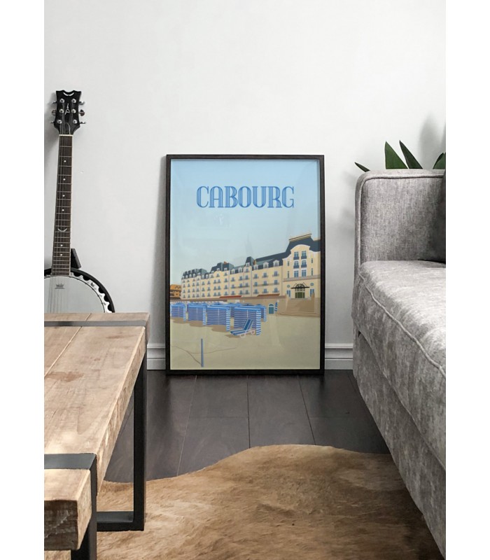 Affiche "Cabourg"