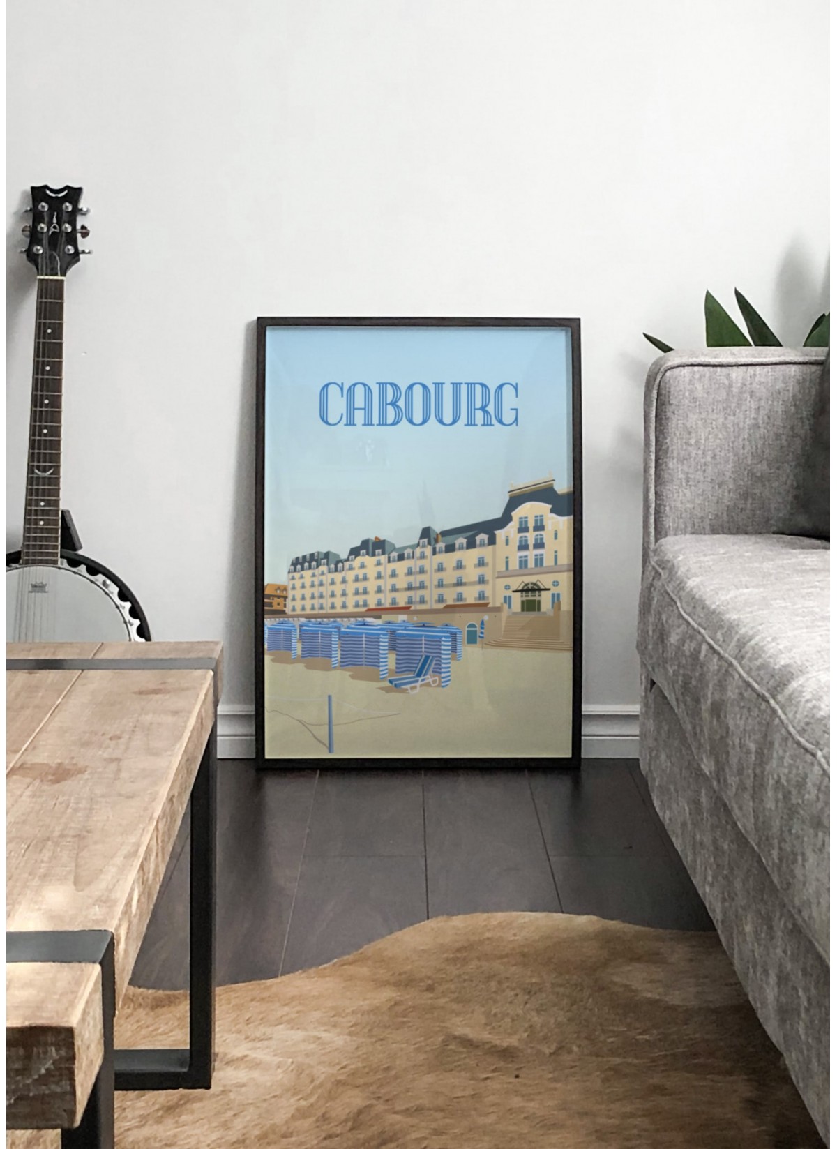 Affiche "Cabourg"