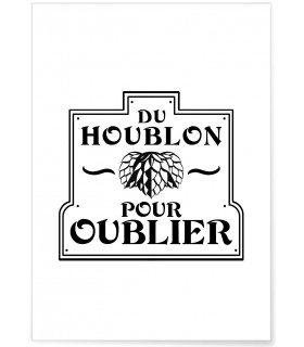 Affiche "Houblon"