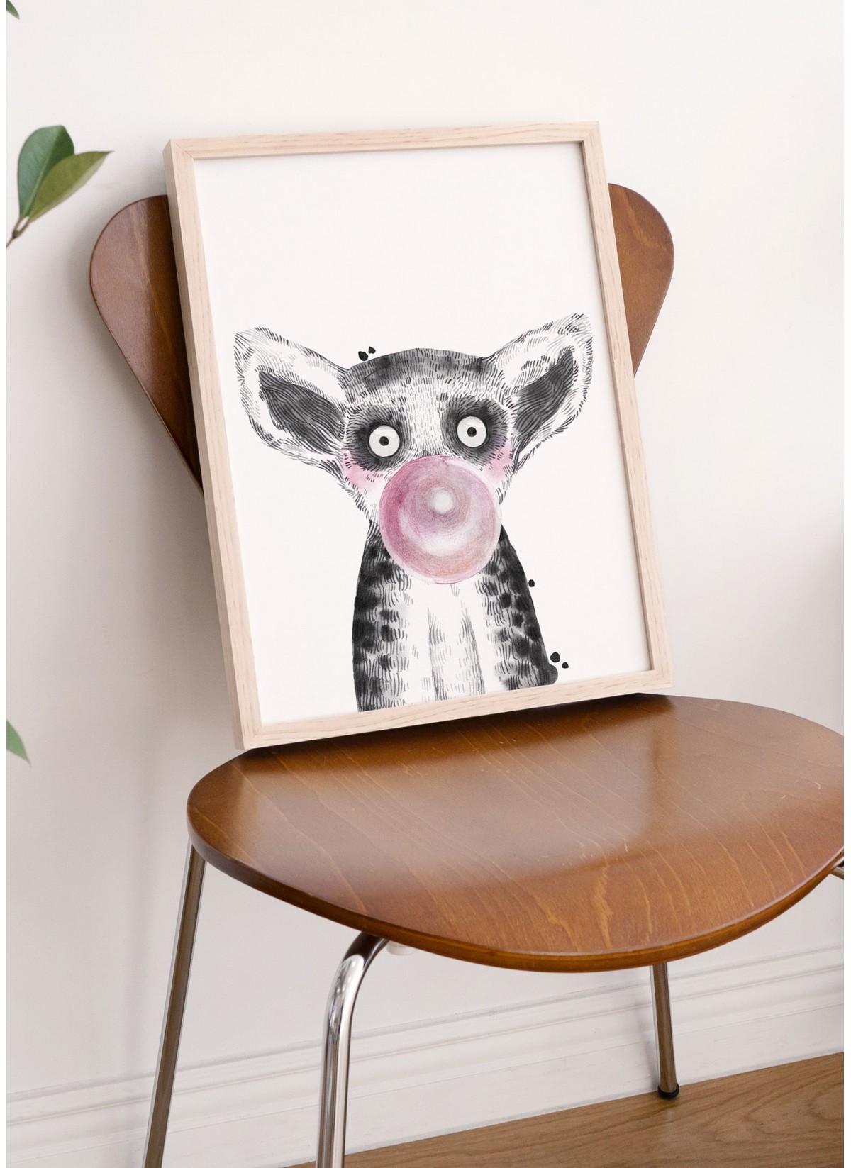 Affiche "Bulle de Lémurien"