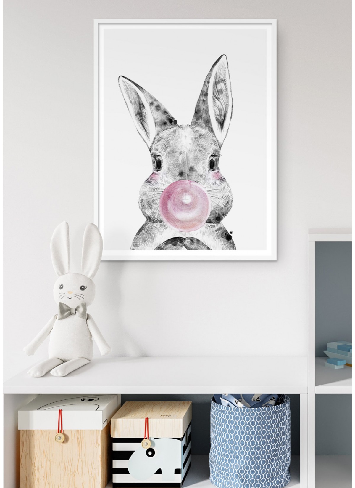 Affiche "Bulle de Lapin"