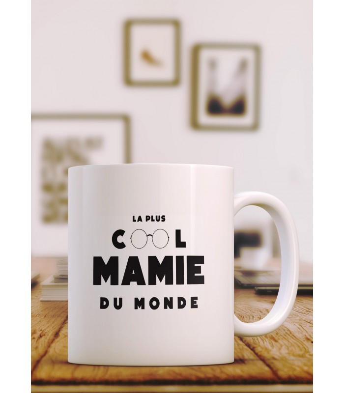 Mug "La plus cool mamie du monde"