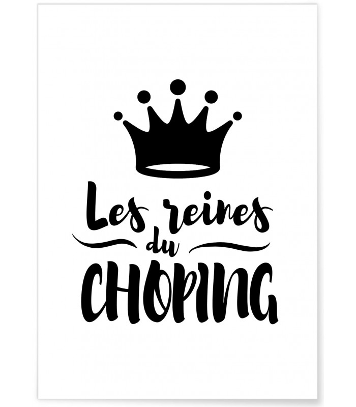 Affiche "Les Reines du choping"