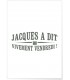 Affiche "Jacques a dit"