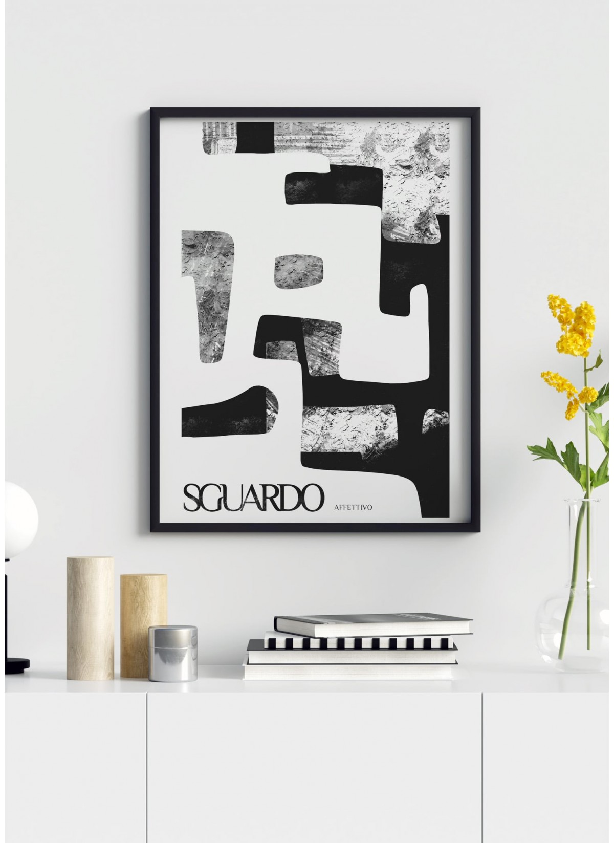 Affiche "Abstract Sguardo"