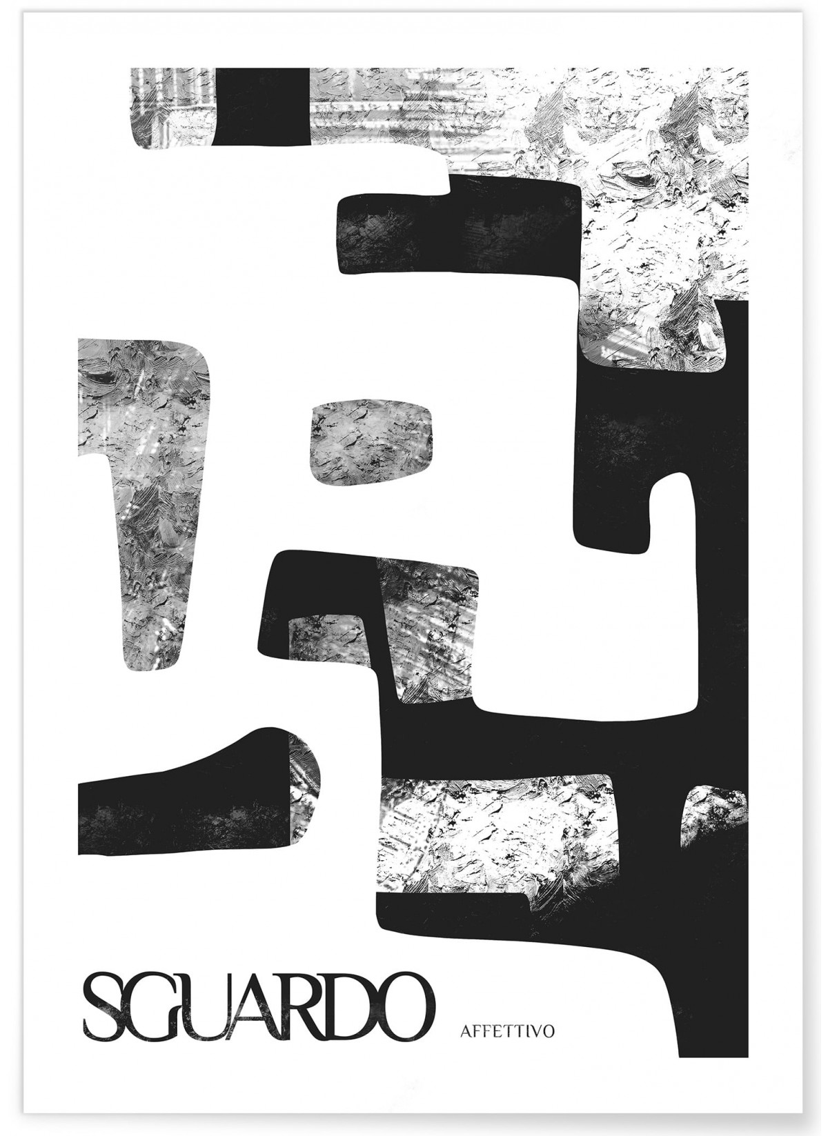 Affiche "Abstract Sguardo"