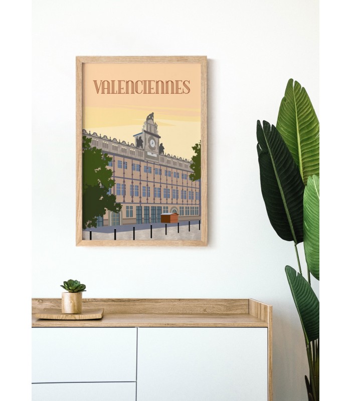 Affiche "Valenciennes"