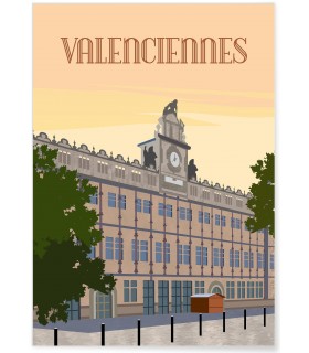 Affiche "Valenciennes"
