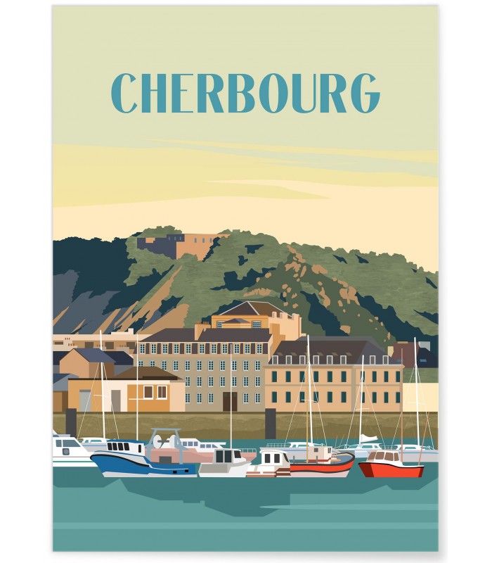 Affiche "Cherbourg"