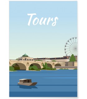 Affiche "Tours 5"