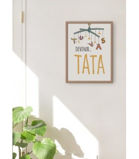 Affiche "Tu vas devenir TATA"