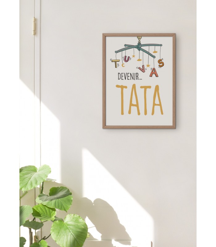 Affiche "Tu vas devenir TATA"