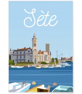 Affiche "Sète"