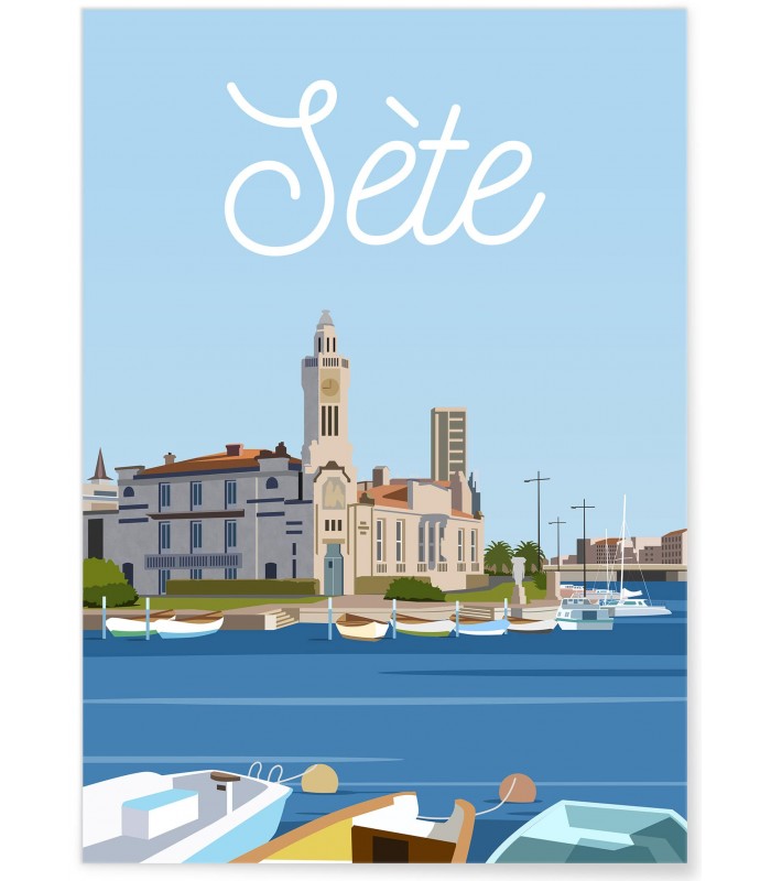 Affiche "Sète"