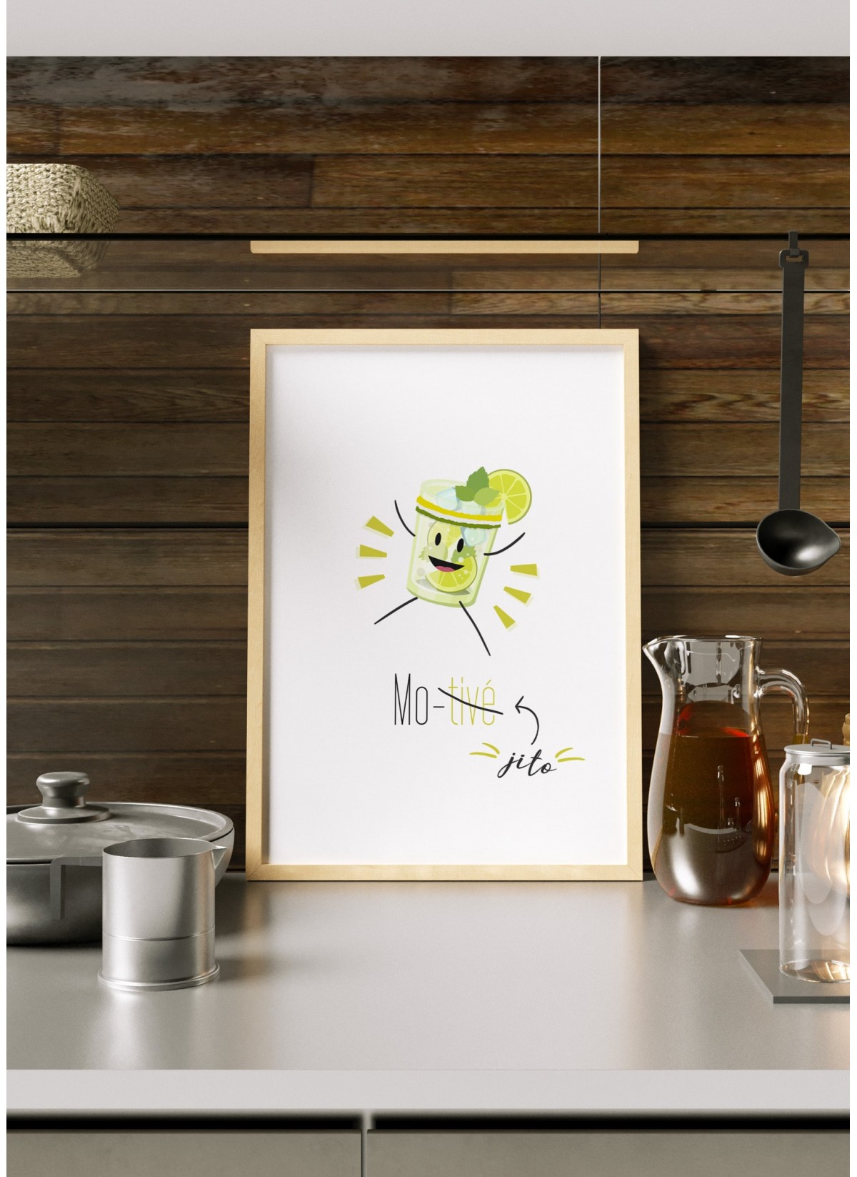 Affiche "Mojito-Motivé"