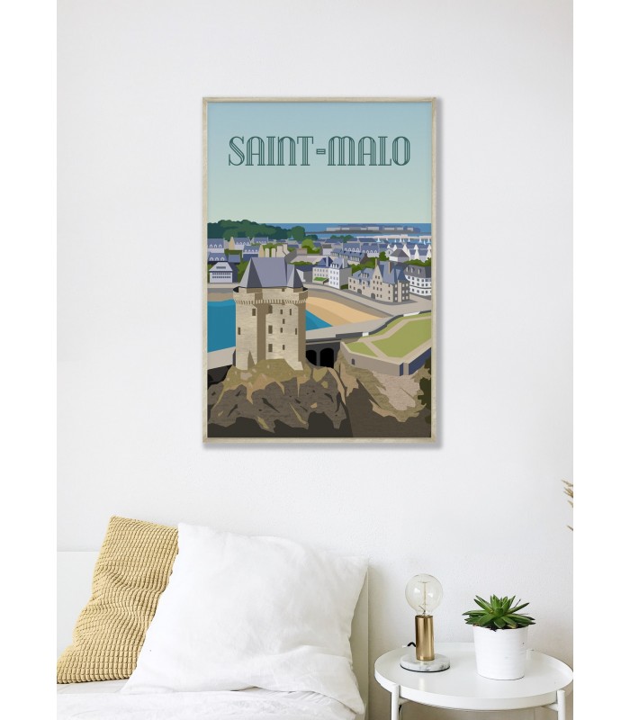 Affiche "Saint-Malo 2"