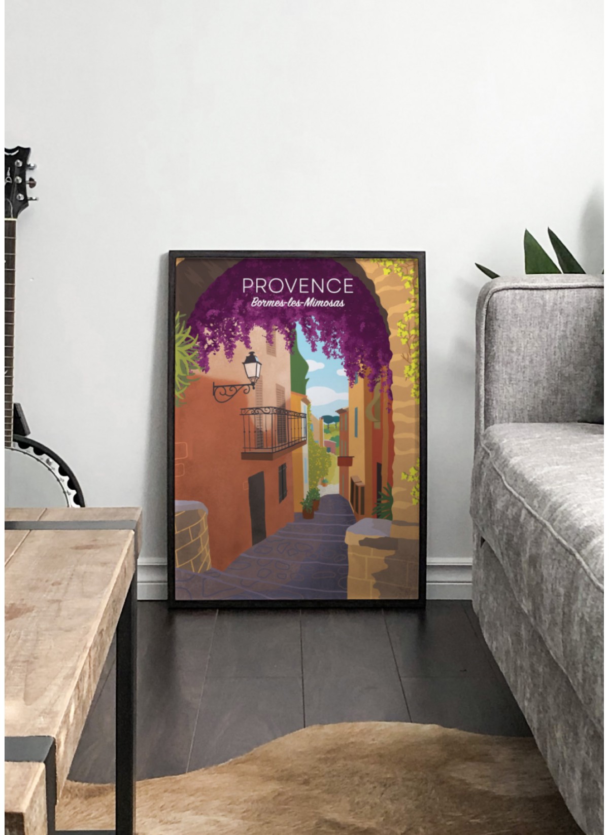 Affiche Bormes-les-Mimosas