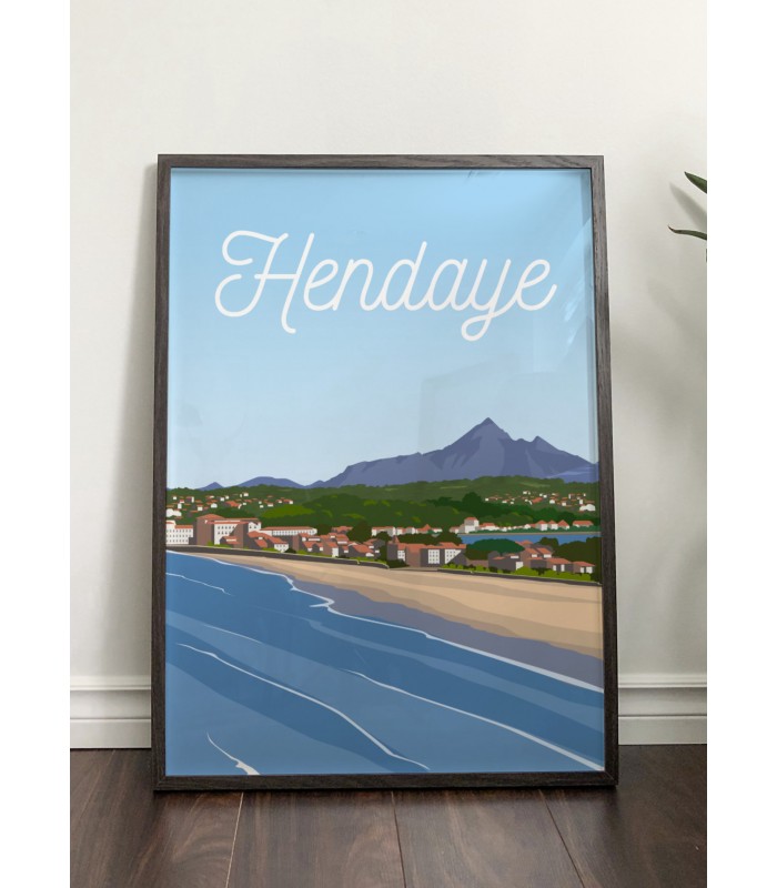 Affiche Hendaye