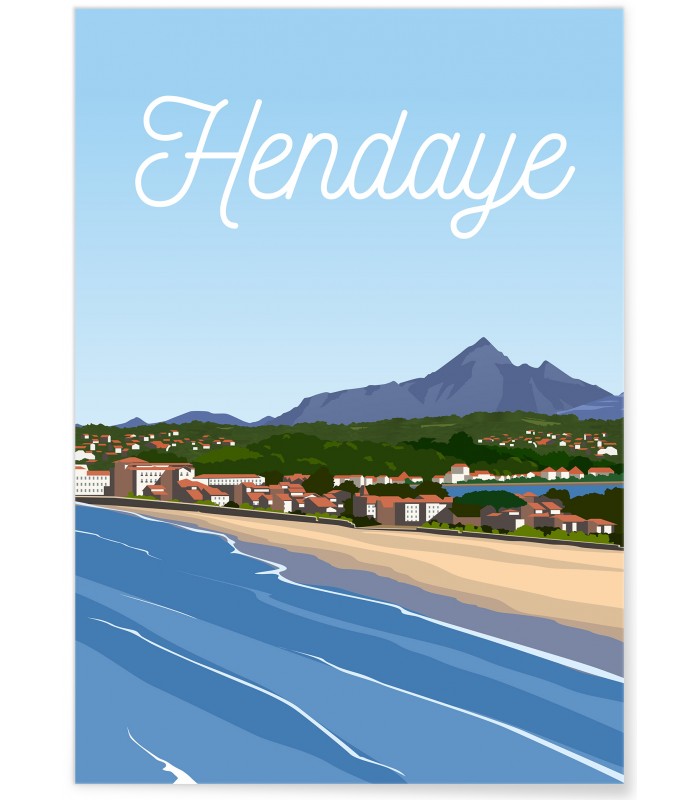 Affiche Hendaye