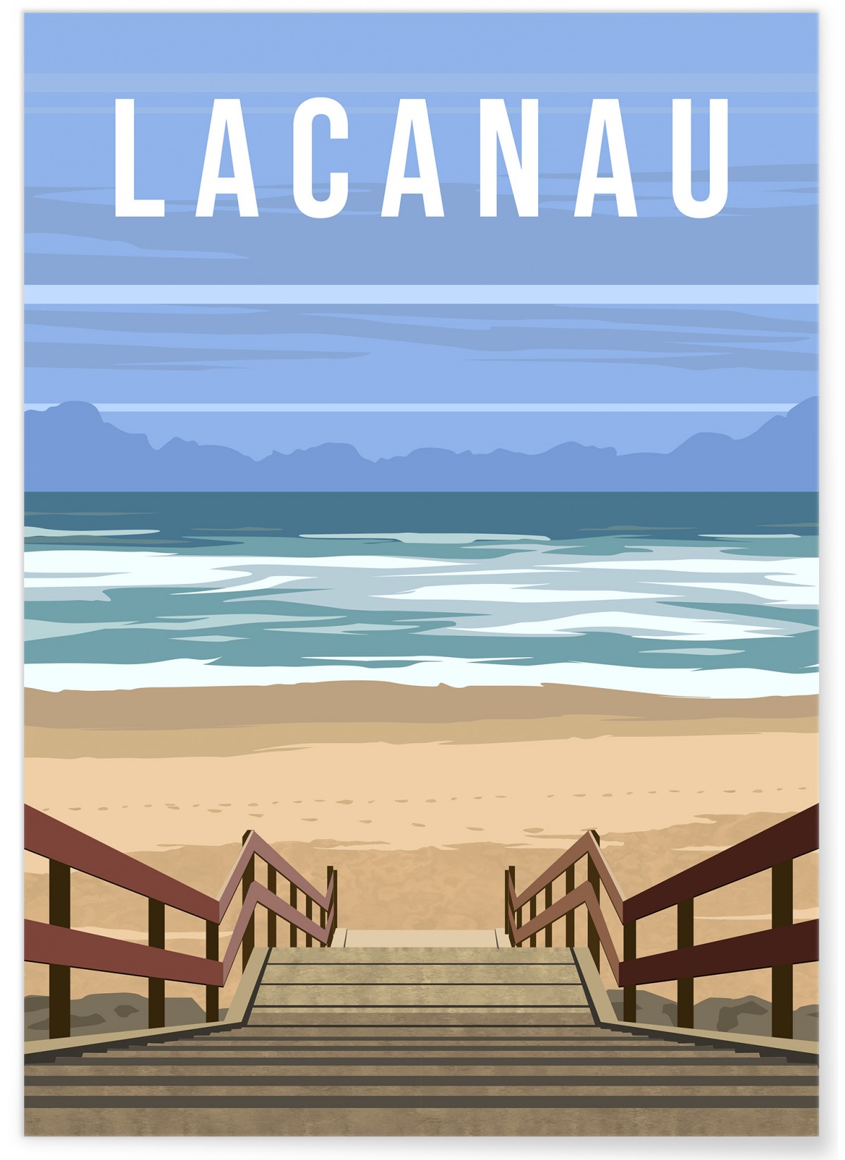 Affiche Lacanau