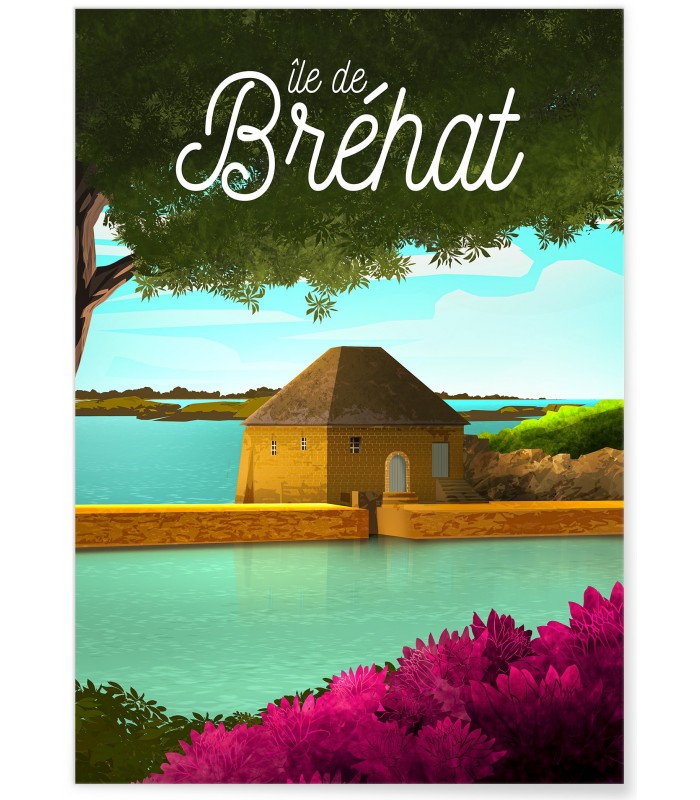 Affiche Île de Bréhat