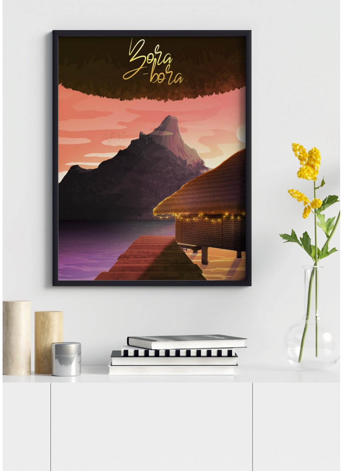 Affiche Bora-Bora