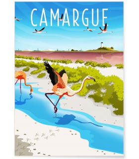 Affiche Camargue