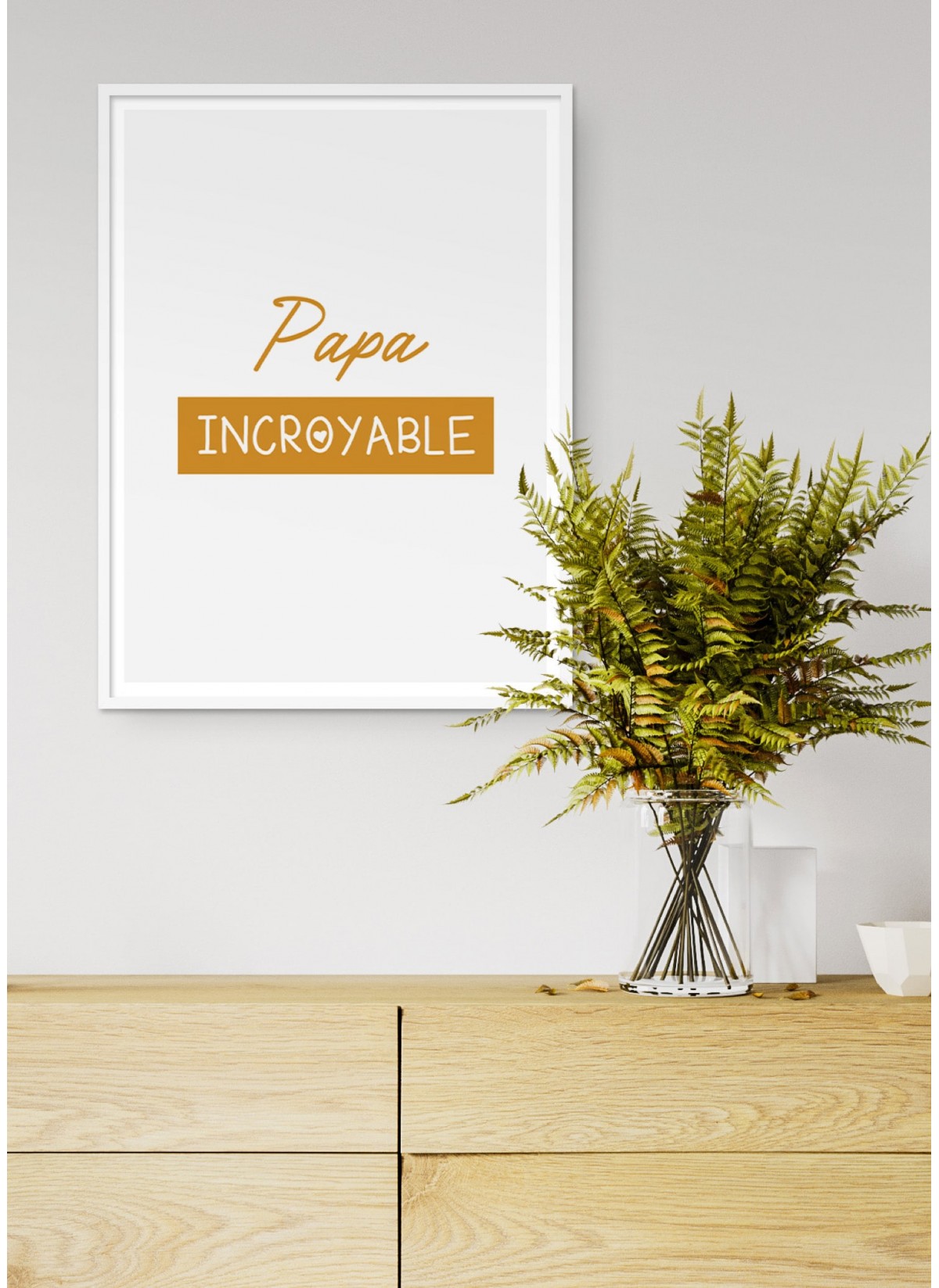 Affiche "Papa Incroyable"
