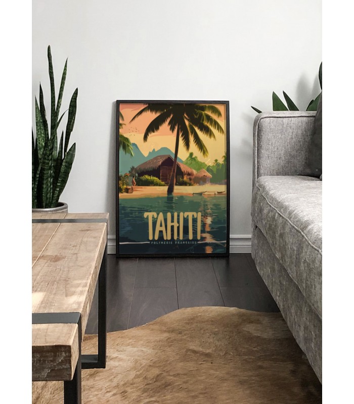 Affiche Tahiti