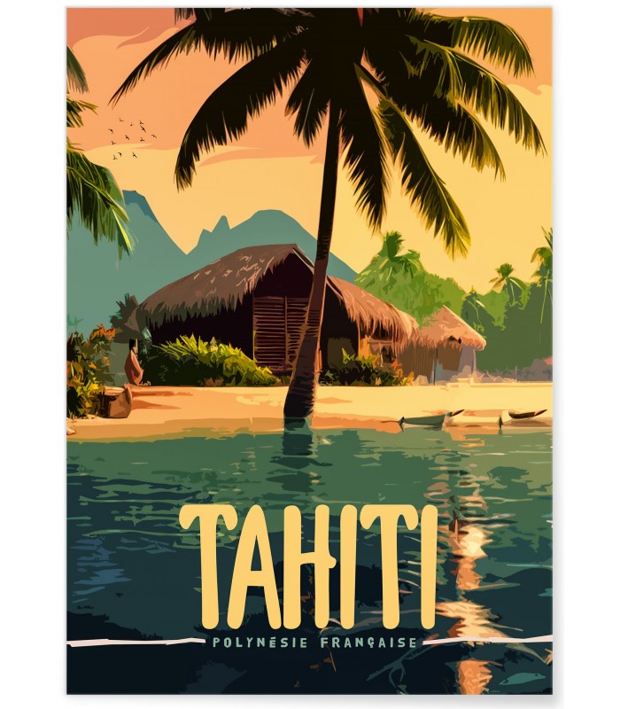 Affiche Tahiti