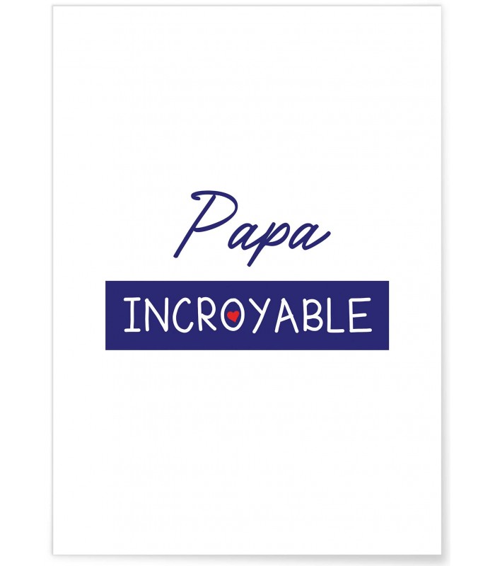 Affiche "Papa Incroyable 2"