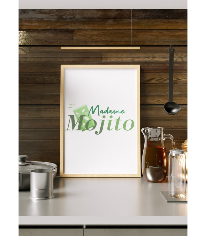 Affiche "Madame Mojito"