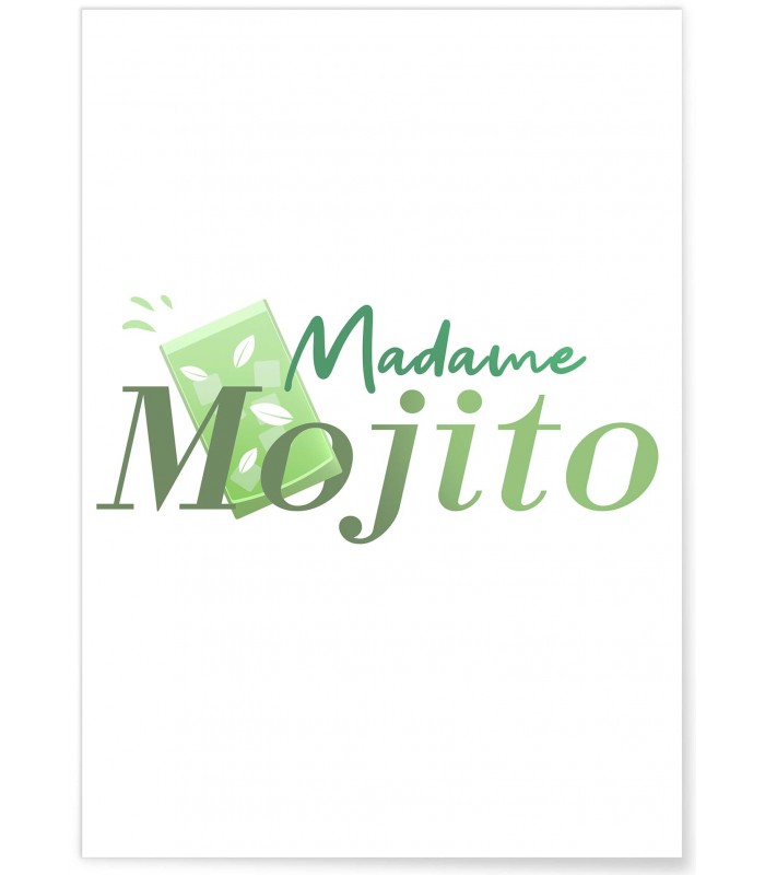 Affiche "Madame Mojito"