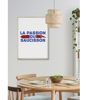 Affiche La passion du saucisson