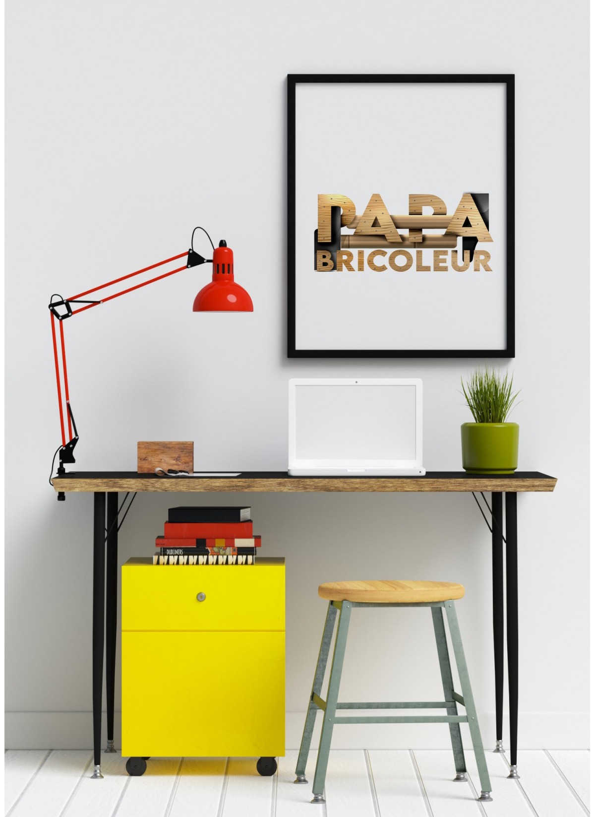 Affiche Papa bricoleur 2