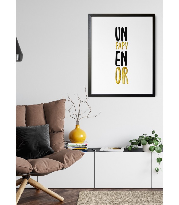 Affiche Papy en Or