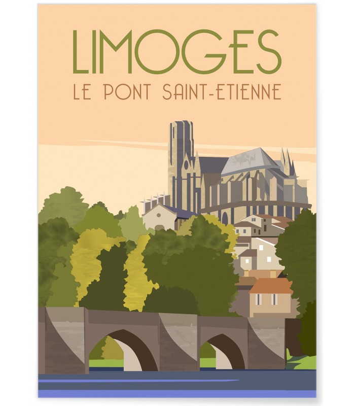 Affiche ville Limoges 2