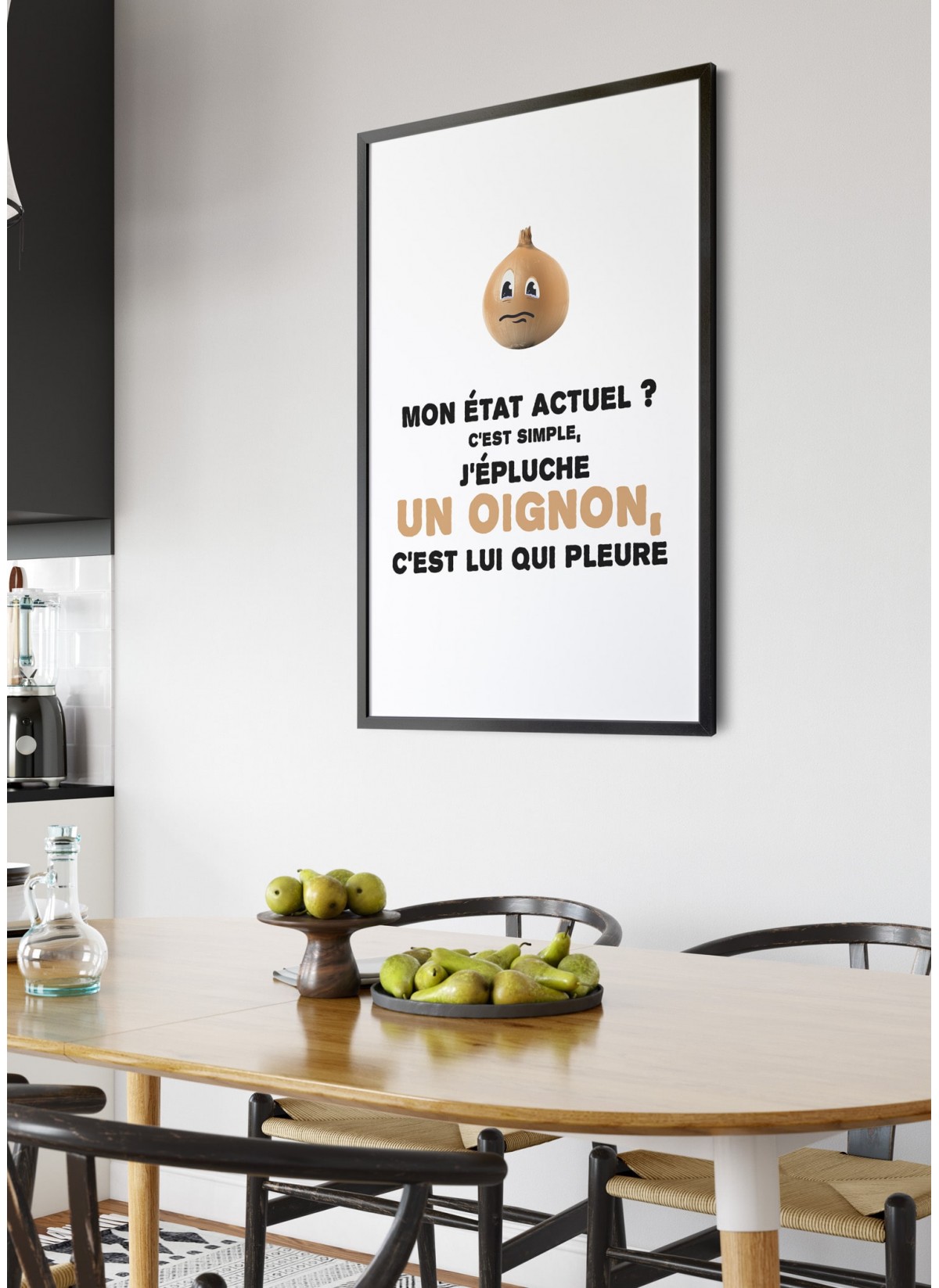 Affiche Oignon