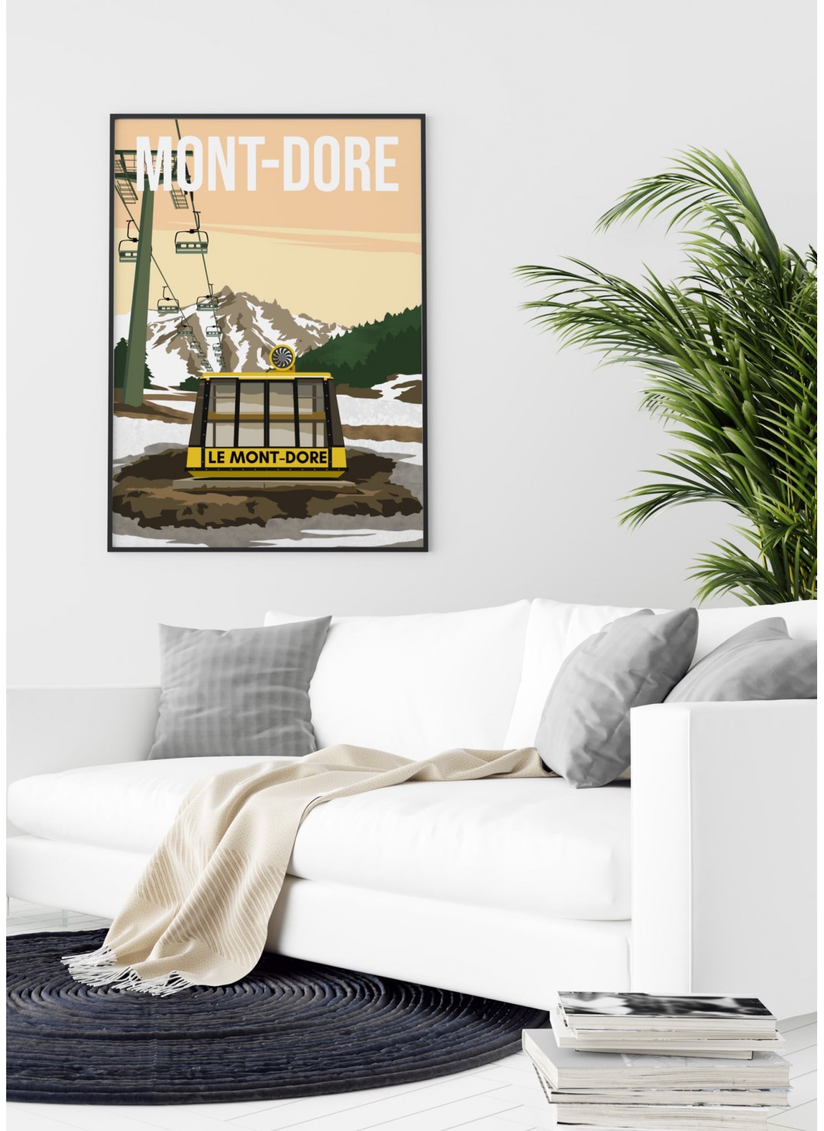 Affiche ville Mont-Dore